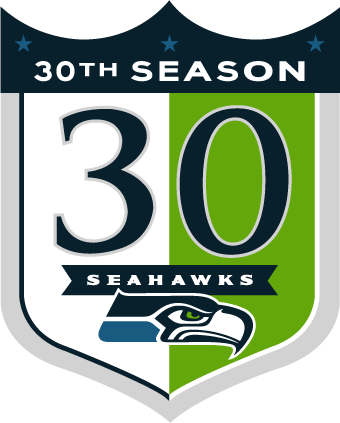 Seattle Seahawks 2005 Anniversary Logo t shirts iron on transfers